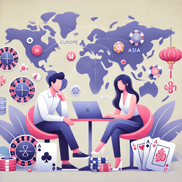 Kulturní rozdíly v návycích při hazardních hrách: Od Evropy po Asii v online kasinech